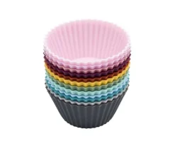 12 Moldes Magdalenas de Silicona