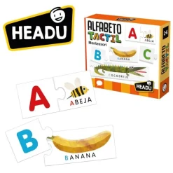 Alfabeto Táctil Montessori · Headu