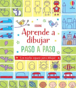 Aprende a dibujar paso a paso · Usborne