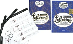 Aprende lettering. Con fichas de caligrafías y plantillas