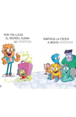 Aprender a leer en la Escuela de Monstruos 5 - Pasteles Voladores de Colores