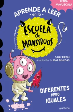 Aprender a leer en la Escuela de Monstruos 17 - Diferentes pero iguales
