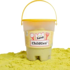 Arena Kinetica 500 g · Amarilla