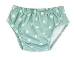 Bañador pañal · Lunares Verde