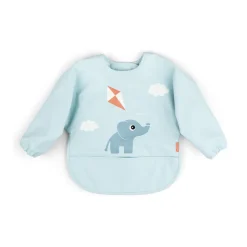 Babero con Mangas Playground Blue · Done by Deer