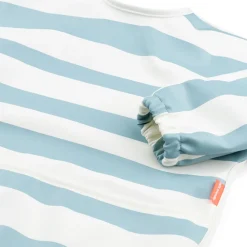 Babero con Mangas Stripes Blue · Done by Deer