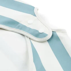 Babero con Mangas Stripes Blue · Done by Deer