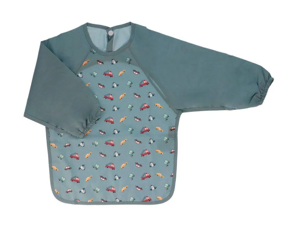 Babero con Mangas Vintage Cars
