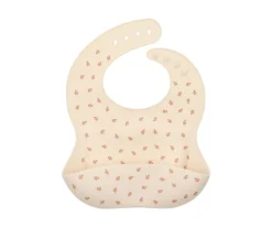 Babero Silicona leaves Sand