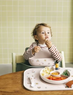 Babero Silicona Mio Arcoiris