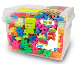 Bloques Meli · Basic Travel Box 500 piezas Neon