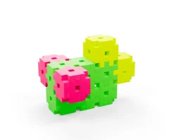 Bloques Meli · Basic Travel Box 250 piezas Neon