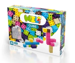 Bloques Meli · Cube 50 piezas Pastel