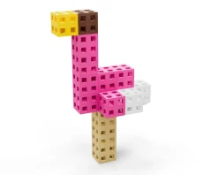 Bloques Meli · Cube 200 piezas Pastel