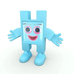 Bloques Meli · Emoti Happy · 12 piezas