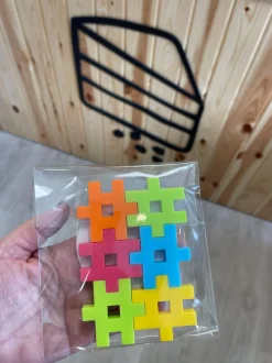 Bloques Meli · Maxi 6 piezas (Preparado de cumpleaños)