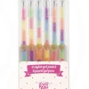 Bolígrafos de Gel Arco Iris (6 ud) · Lovely Paper