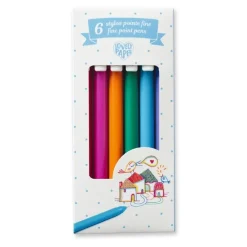Bolígrafos de gel punta fina (6 ud) · Lovely Paper