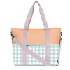 Bolso Nevera Stripes Apricot