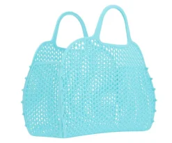 Bolso Plástico Retro Vintage · Turquoise