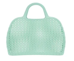 Bolso Plástico Retro Vintage · Sea Green