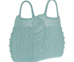 Bolso Plástico Retro Vintage · Aqua