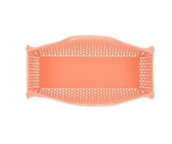 Bolso Plástico Retro Vintage · Blush Apricot