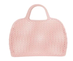 Bolso Plástico Retro Vintage · Old Rose