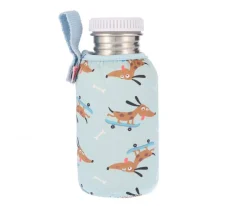 Botella Acero Funda Skater Dogs 500ml