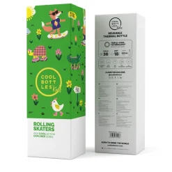 Botella Acero Rolling Skaters 500ml · Cool Bottles