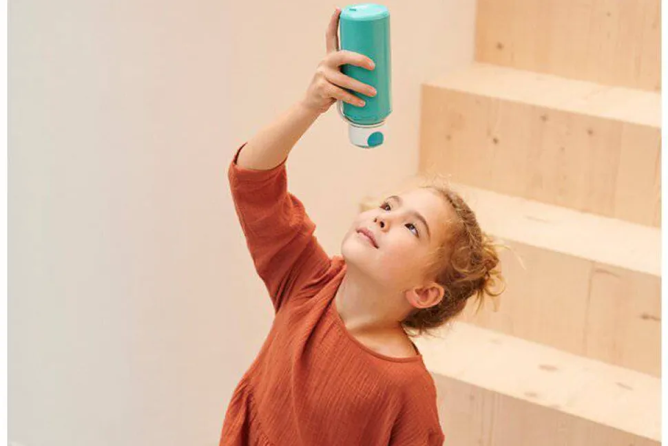 Botella Pop-up Campus 400 ml Space · Mepal