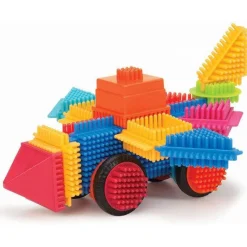 Bristle Blocks · Bote de 80 pzas.