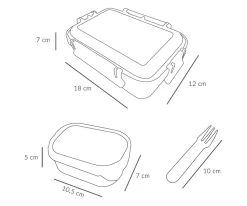Caja Almuerzo Bento Little Red