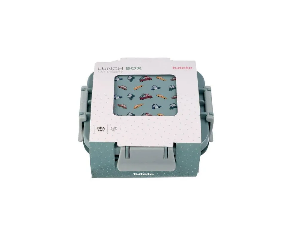 Cajita Almuerzo Vintage Cars