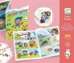 Calcomanía Comic Flying Sofye · DJECO