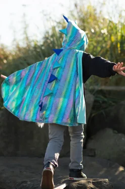 Capa Reversible Dragon y Unicornio Blue · Great Pretenders 5-6 años