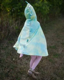 Capa Reversible Dragon y Unicornio · Great Pretenders 5-6 años