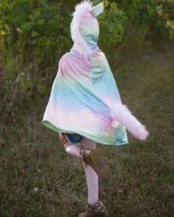 Capa Reversible Dragon y Unicornio · Great Pretenders 5-6 años