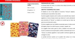 Cartas Mysterax · DJECO