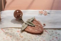 Chupetero de muselina Fresa · Little Dutch