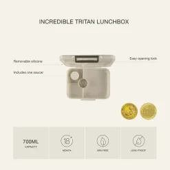 Citron Caja Almuerzo mediana de tritán Astronave