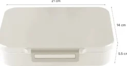 Citron Caja Almuerzo mediana de tritán Astronave