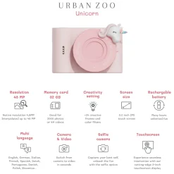 Cámara Fotográfica Urban Zoo Unicorn · The Zoofamily