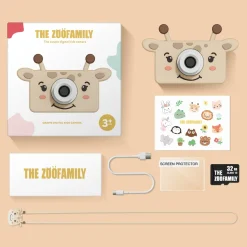 Cámara Fotográfica Zoo Friends Giraffe · The Zoofamily