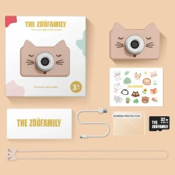 Cámara Fotográfica Zoo Friends Cat · The Zoofamily