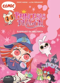 Cómic Princesas Dragón 2: Suspenso en brujería