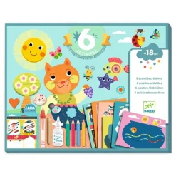 Cofre multiactividad El gato y sus amigos · DJECO