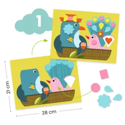 Cofre multiactividad El gato y sus amigos · DJECO