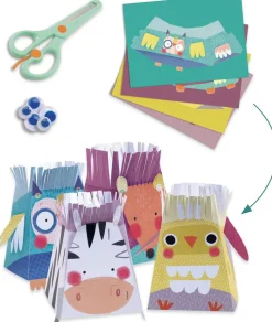 Cofre multiactividad Los animales y su casa · DJECO