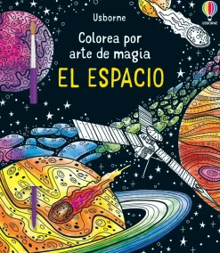 Colorea por arte de magia · El espacio